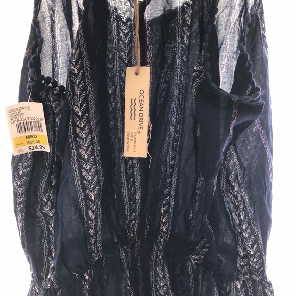 Blue pattern romper - Picture 5 of 7